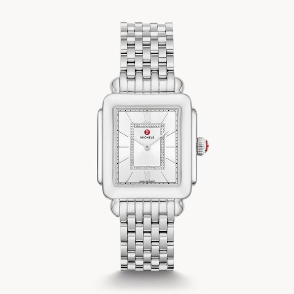 Michele Accessories - Michele Women's Deco II Mid Watch